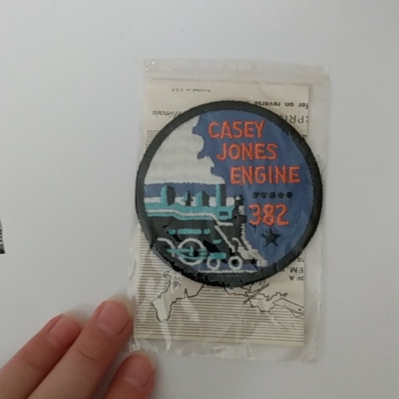 VINTAGE CASEY JONES PATCH - Picture 2 of 4